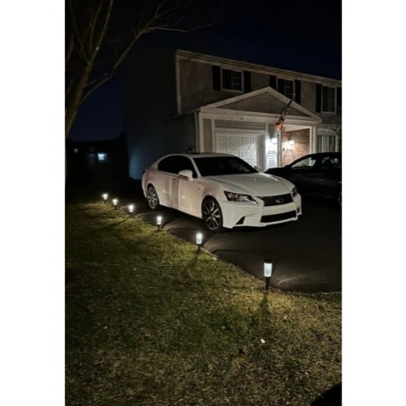 Solar Pathway Lights Outdoor 6 Pack, Bright Solar Path Light Outside Waterproof - Picture 3 of 3